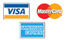 Visa, Mastercard and American Express accepted